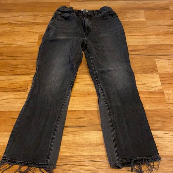 Abercrombie & Fitch High Rise Black Jeans - Picture 1 of 3
